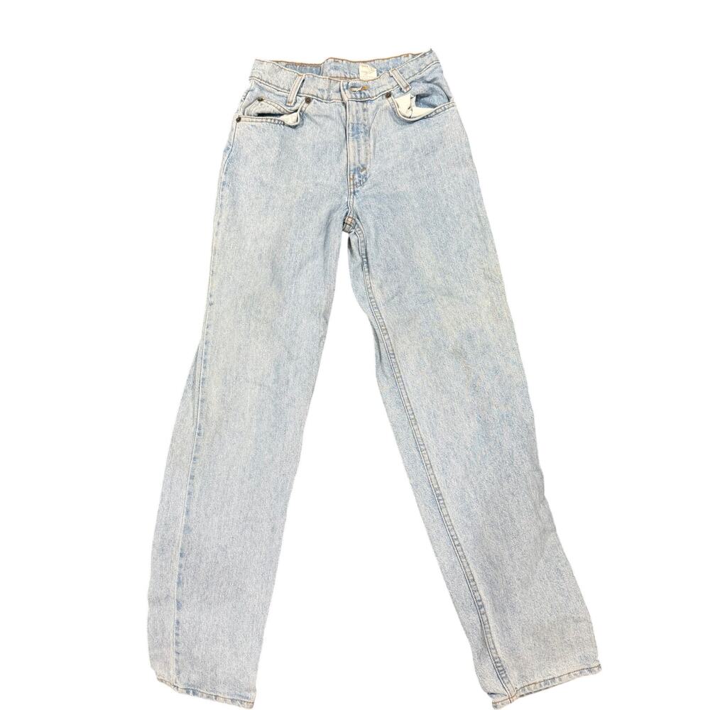 Vintage Levi's 550 Straight Leg Jeans - Light Wash Blue Orange tag